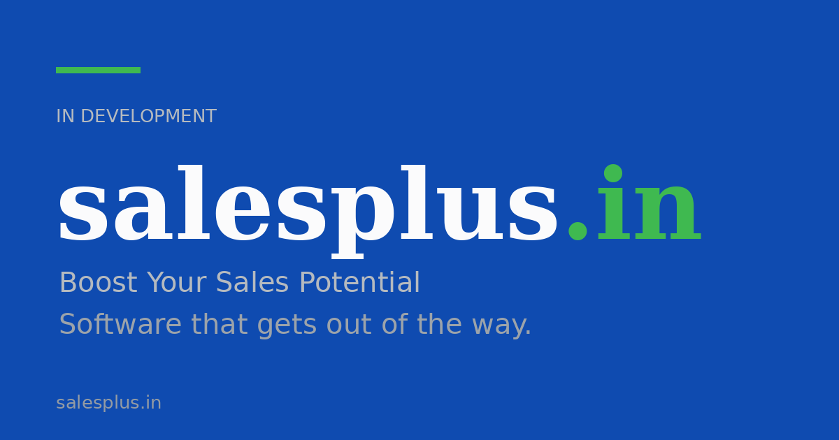 Link preview image for salesplus.in
